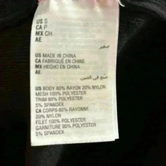 INC INTERNATIONAL CONCEPTS SWEATER DRESS FLOCKED VELVET MESH SHEER SLEEVES EUC - Picture 5 of 5